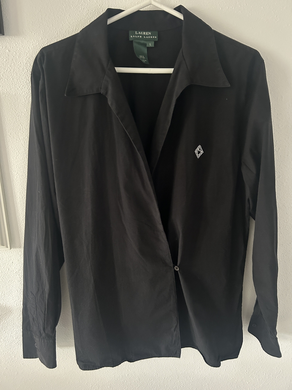 Lauren Ralph Lauren Black Women's Lightweight Blouse